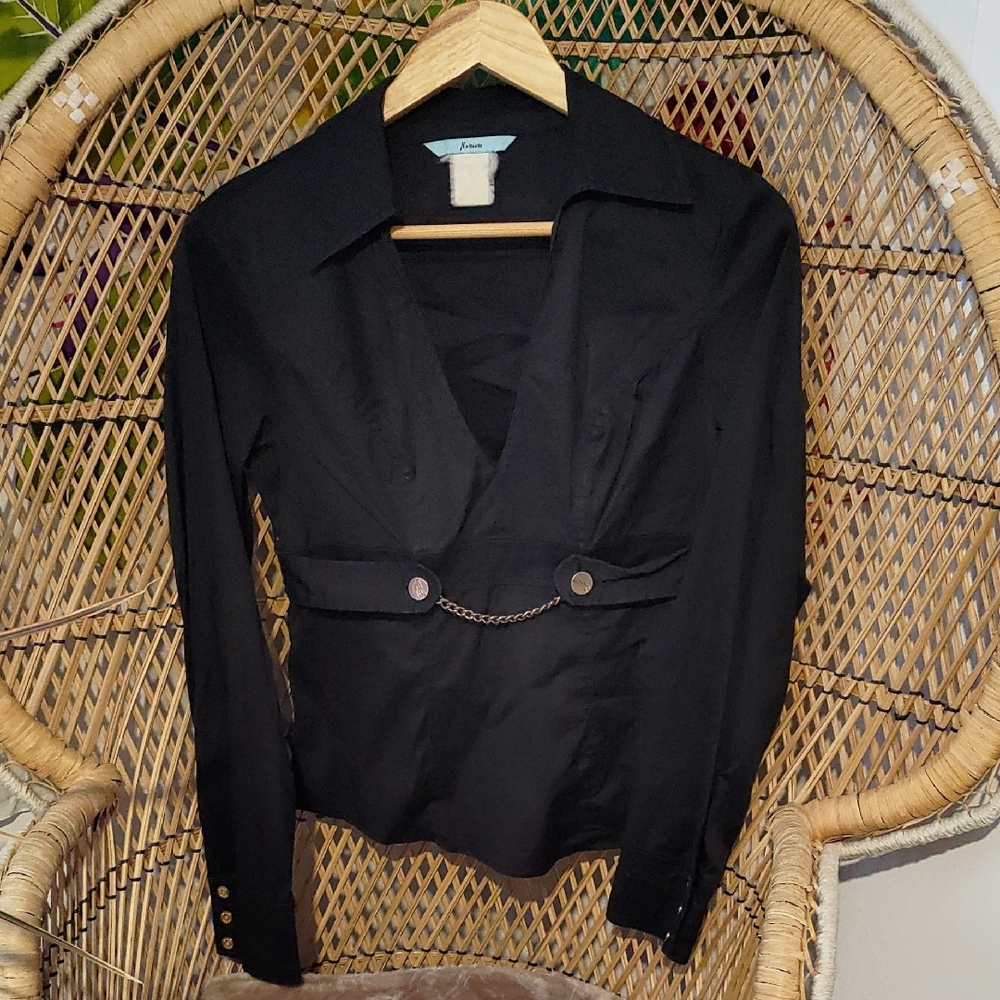 Marciano Black Blouse